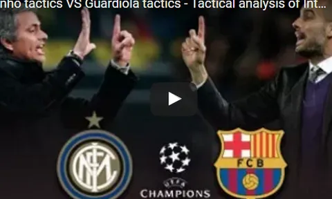 Phân tích chiến thuật của Jose Mourinho khi đối đầu Pep Guardiola