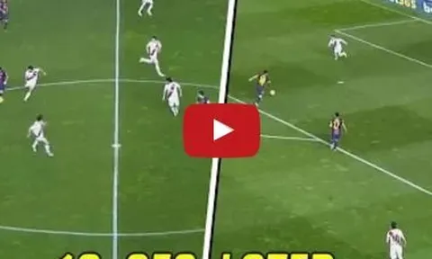 Phân tích khả năng di chuyển thông minh của Lionel Messi