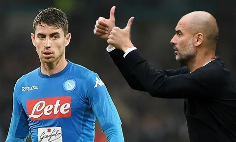 Phản ứng bất ngờ của Pep khi bị Chelsea ‘cướp" Jorginho