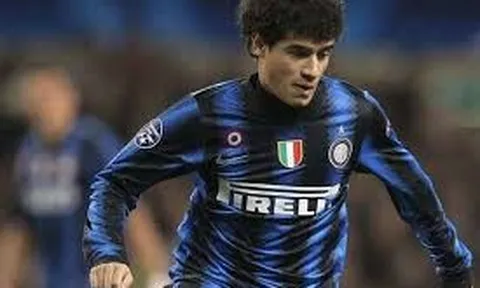Philipe Coutinho khi còn khoác áo Inter Milan