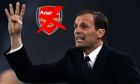 Phớt lờ Arsenal, Allegri tính ở lại Juventus?