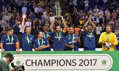 Pires và các đồng đội đăng quang ở giải Star Sixes