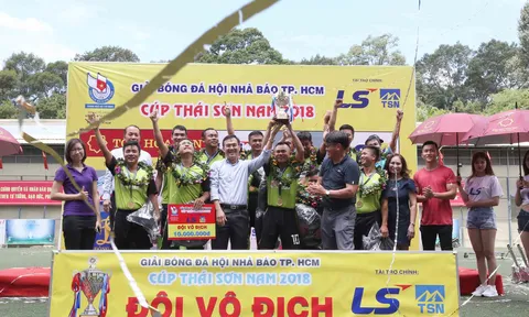 Báo Thanh Niên chính thức đăng quang ngôi vô địch giải Hội nhà báo TP.HCM 2018