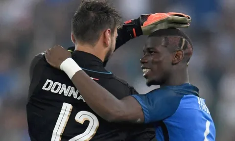 Pogba: 'Donnarumma xứng đáng được tôn trọng'