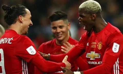 Pogba: "Ibrahimovic vẫn là thủ lĩnh tại Man Utd"