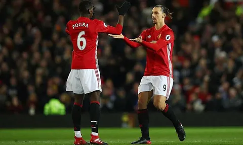 Pogba nghĩ gì khi Ibrahimovic sắp rời Man Utd?