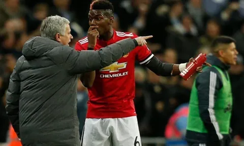 Pogba: "Tôi có bất đồng với Mourinho"