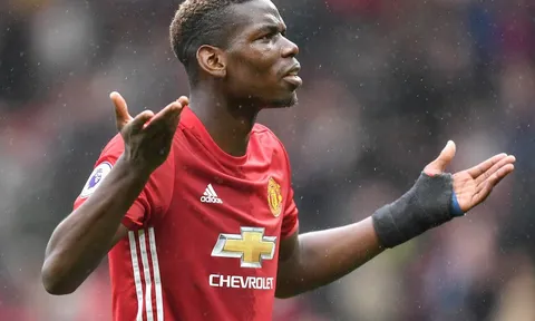 Pogba và những ngôi sao Ngoại hạng Anh bị rút thẻ vì ăn vạ
