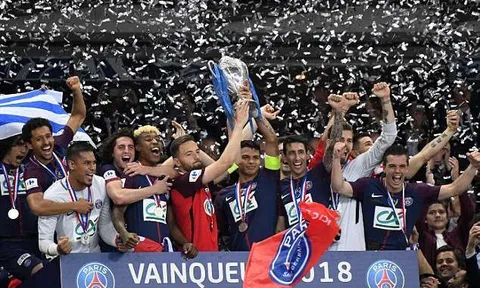 Thắng dễ đội hạng 3, PSG hoàn tất cú ăn 3 trong mùa