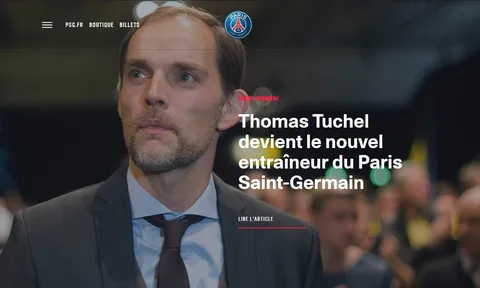 CHÍNH THỨC: Thomas Tuchel tiếp quản ghế nóng ở PSG