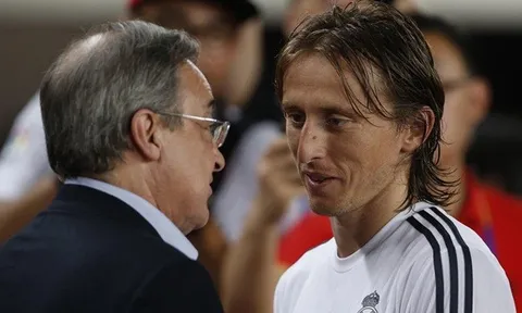 Quẫn bách trong việc giữ chân Modric, chủ tịch Real phải dùng "kế bẩn"