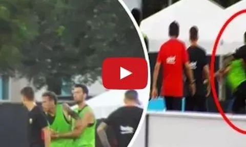 Quay chậm lần ẩu đả giữa Neymar với Nelson Semedo
