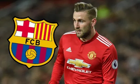 Ra giá hỏi mua, Barca đang rất gần Luke Shaw
