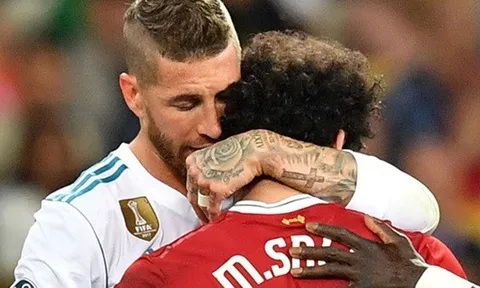 ‘Ramos quá lão luyện, không có ý định chơi xấu Salah’