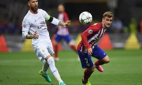 Điểm nóng đại chiến Real Madrid - Atletico Madrid: Ramos có "trị" được Griezmann?
