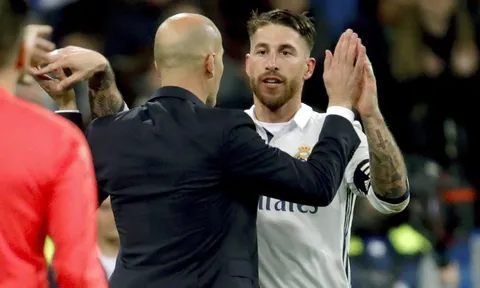 Ramos khen Zidane không 'yếu đuối’ như ai đó