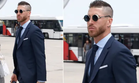 Ramos 'nhai lại' phong cách thời trang lấy may trước chung kết