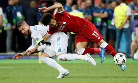 Ramos bị dọa giết sau va chạm với Salah