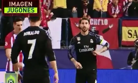 Ramos vạch kế hoạch cho Ronaldo ăn vạ câu thẻ đỏ