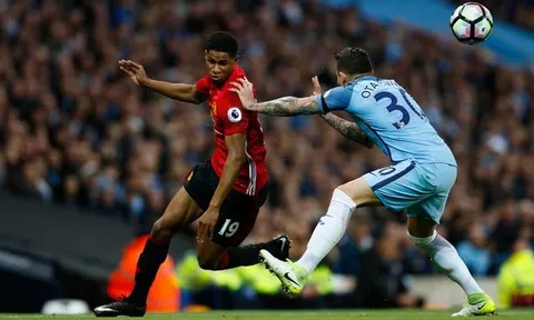 Rashford đi bóng ngẫu hứng 'sỉ nhục' hậu vệ Man City