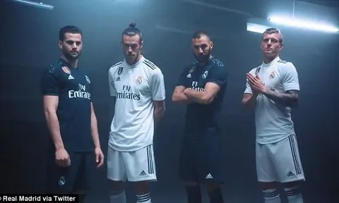 Real khoe áo mới, Ronaldo mất tích