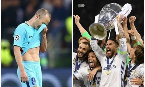 Real lên đỉnh vinh quang, Barca chạm đáy thất vọng
