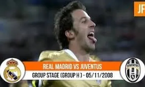 Real Madrid 0-2 Juventus (Vòng bảng mùa 2008/09)