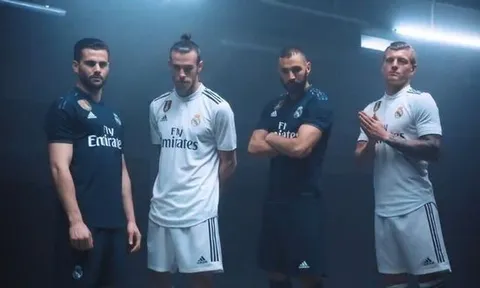 Real công bố áo đấu mùa sau: Có Bale, KHÔNG Ronaldo