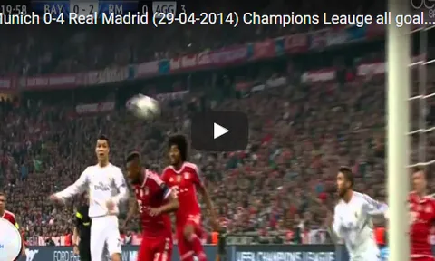 Real từng đè bẹp Bayern 4-0 năm 2014