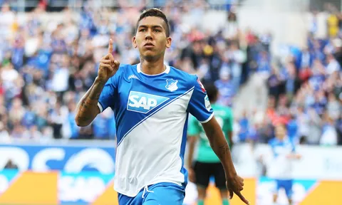 Roberto Firmino khi còn tung hoành tại Hoffenheim