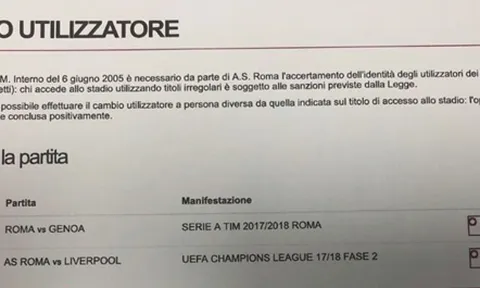 NGHI VẤN: Roma biết trước đụng Liverpool?