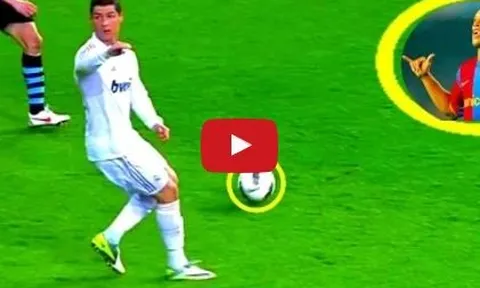 Ronaldinho, Ronaldo, Neymar và kĩ thuật chuyền bóng không cần nhìn