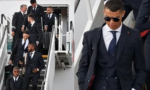 Ronaldo dẫn đầu đoàn quân Bồ Đào Nha đã có mặt ở Nga