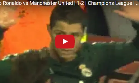 Ronaldo ghi bàn vào lưới Man Utd, và không ăn mừng