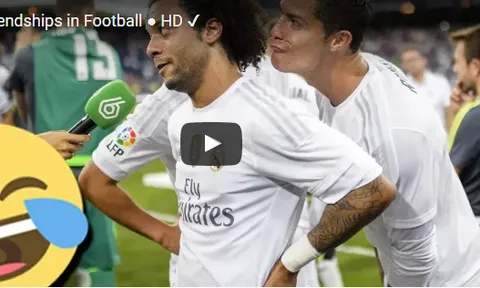 Ronaldo, Marcelo và những tình bạn thân thiết nhất trong bóng đá