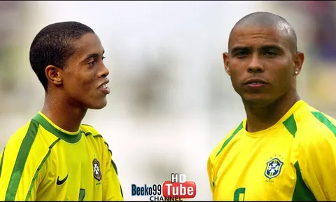 Ronaldo & Ronaldinho song tấu chiến Argentina năm 1999