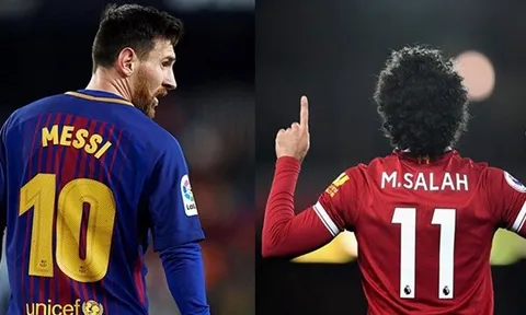 Ronaldo: 'Salah giống Messi'