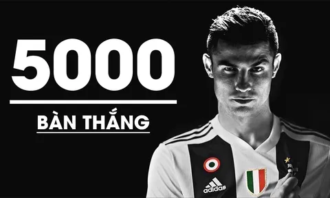 Ronaldo và đế chế 5000 bàn thắng