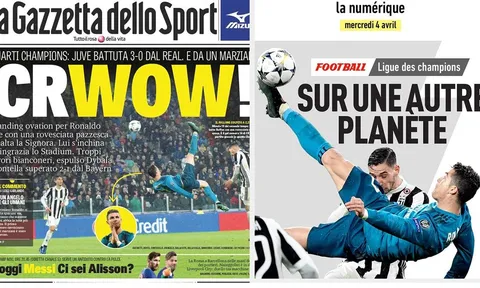 Ronaldo vẽ tuyệt phẩm: Thế giới điên đảo vì CR7