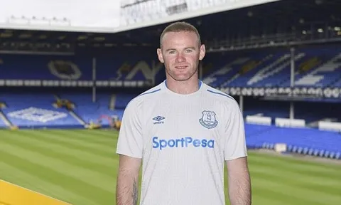 Rooney bảnh bao trong ngày ra mắt áo đấu mới của Everton