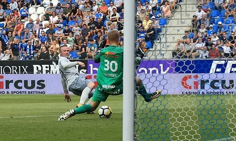 Rooney ghi bàn, Everton vẫn đứt mạch thắng trên đất Bỉ