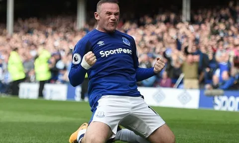 Rooney sắm vai người hùng, Everton giành trọn 3 điểm trước Stoke City