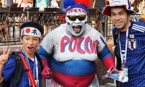 Những màn hóa trang đỉnh của đỉnh tại World Cup 2018
