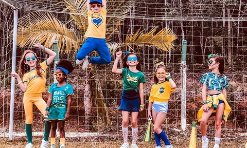 Cực yêu với Brazil phiên bản 'anh hùng tí hon'