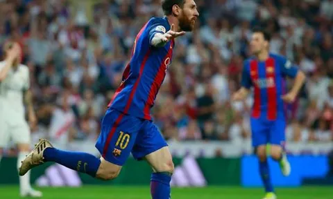 Rực sáng trước Real, Messi được Suarez đưa "lên mây"