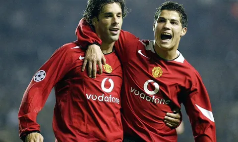 Ruud van Nistelrooy nói lời thật lòng về Ronaldo sau khi gia nhập Man United
