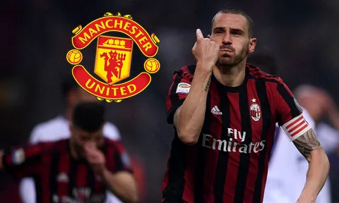 Nâng cấp hàng thủ, Man Utd tăm tia Bonucci