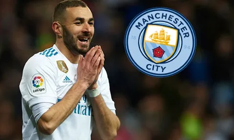 Man City duyệt chi 35 triệu bảng mua tiền đạo 'con cưng' của Perez