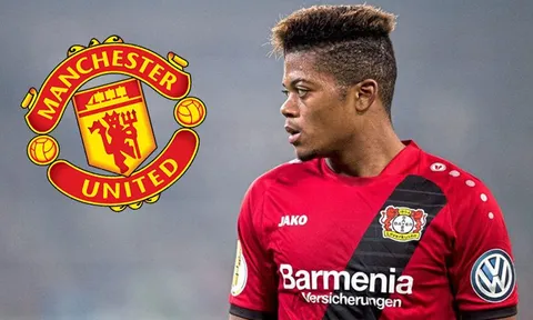MU bung két 40.5 triệu euro mua sao trẻ Leverkusen về thay Martial?