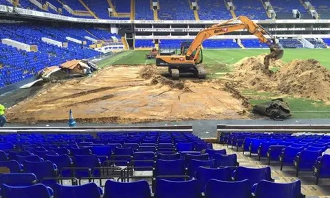Sân White Hart Lane bị phá bỏ sau khi hoàn thành sứ mệnh lịch sử
